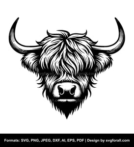 Highland Cow SVG