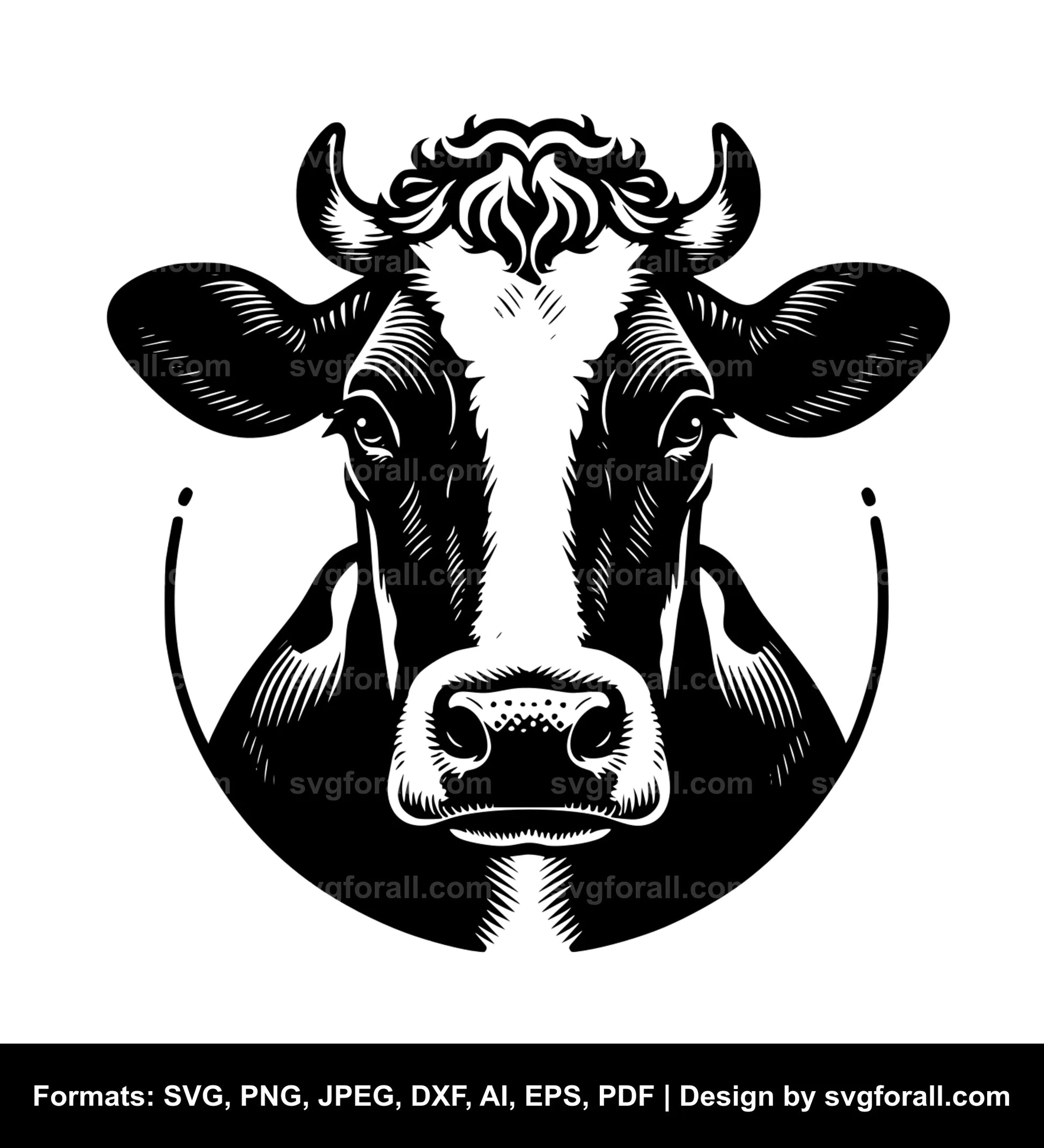 Holstein Cow SVG