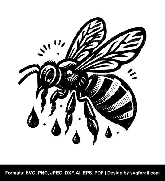 Honey Bee SVG File