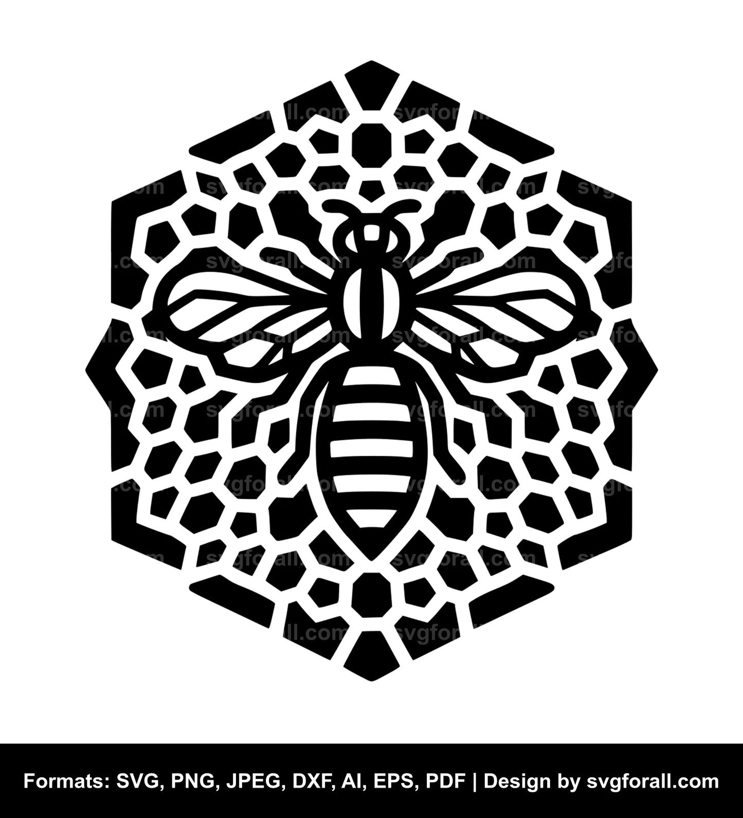 Honeycomb SVG Clip Art