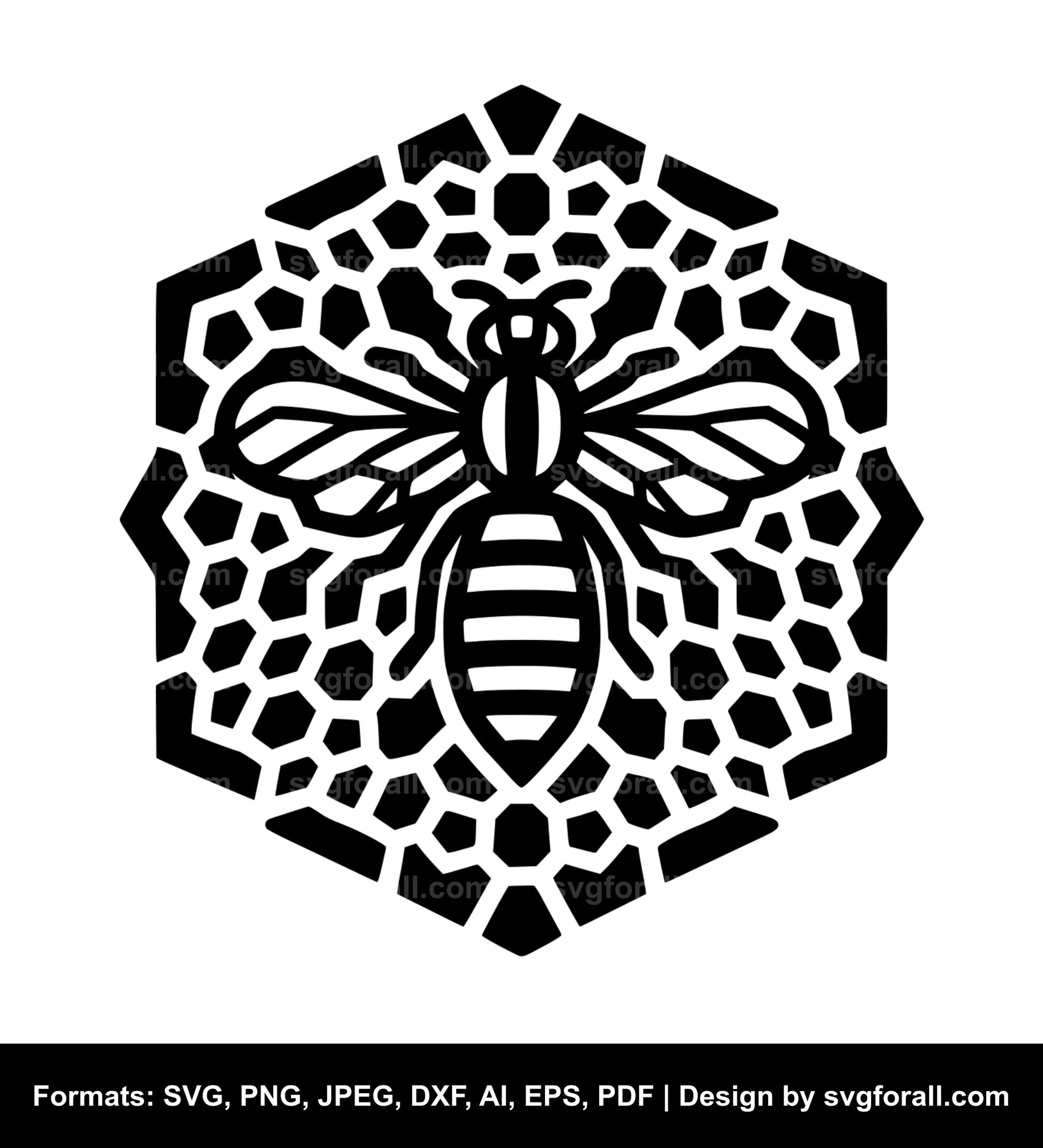 Honeycomb SVG Clip Art