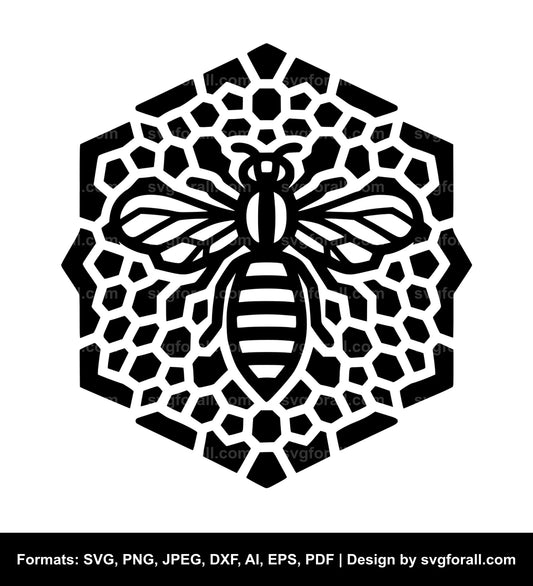 Honeycomb SVG Clip Art