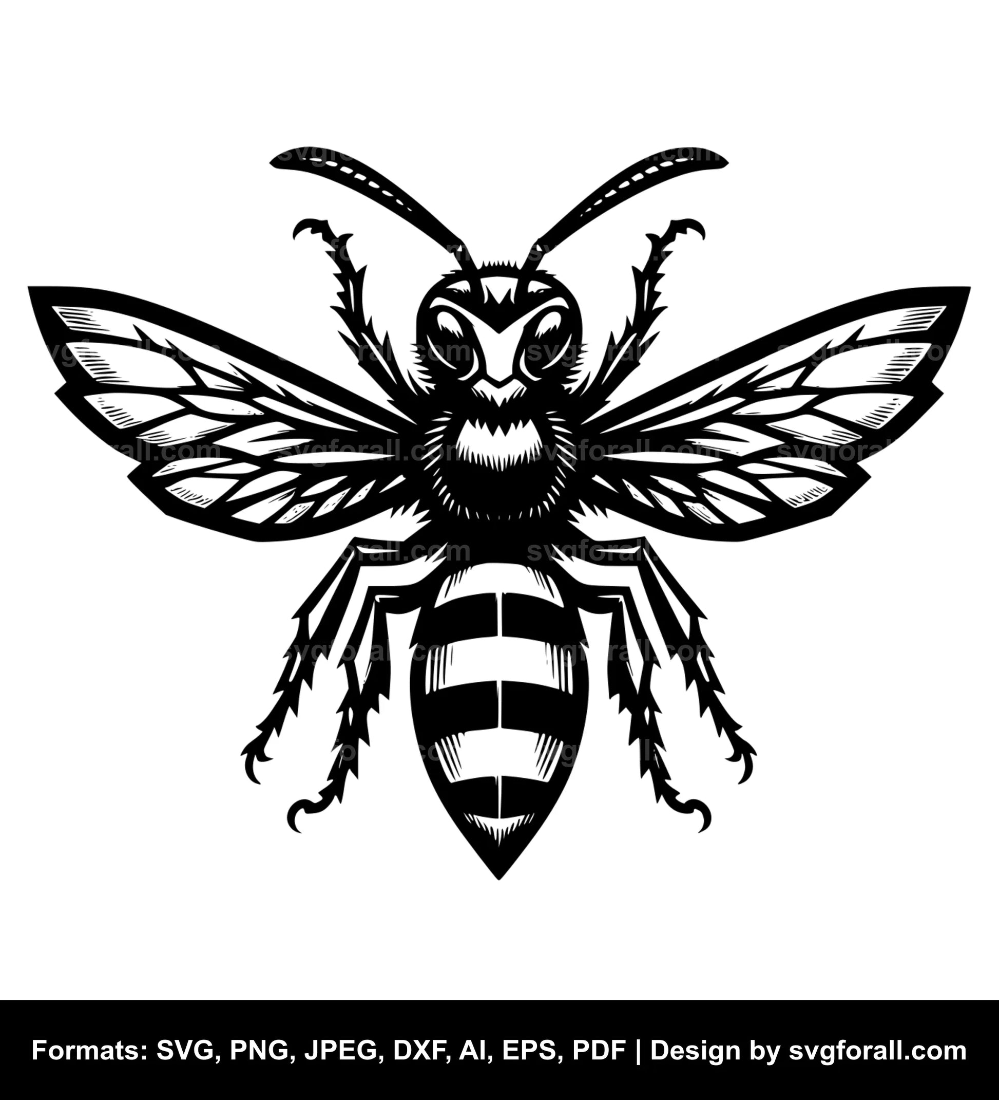 Hornet Black SVG