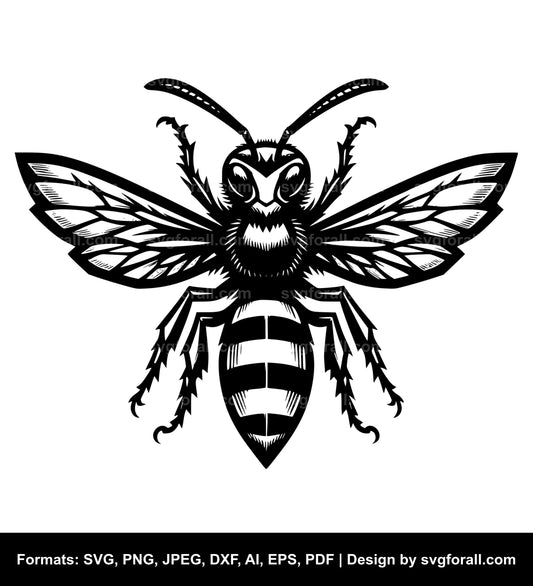 Hornet Black SVG