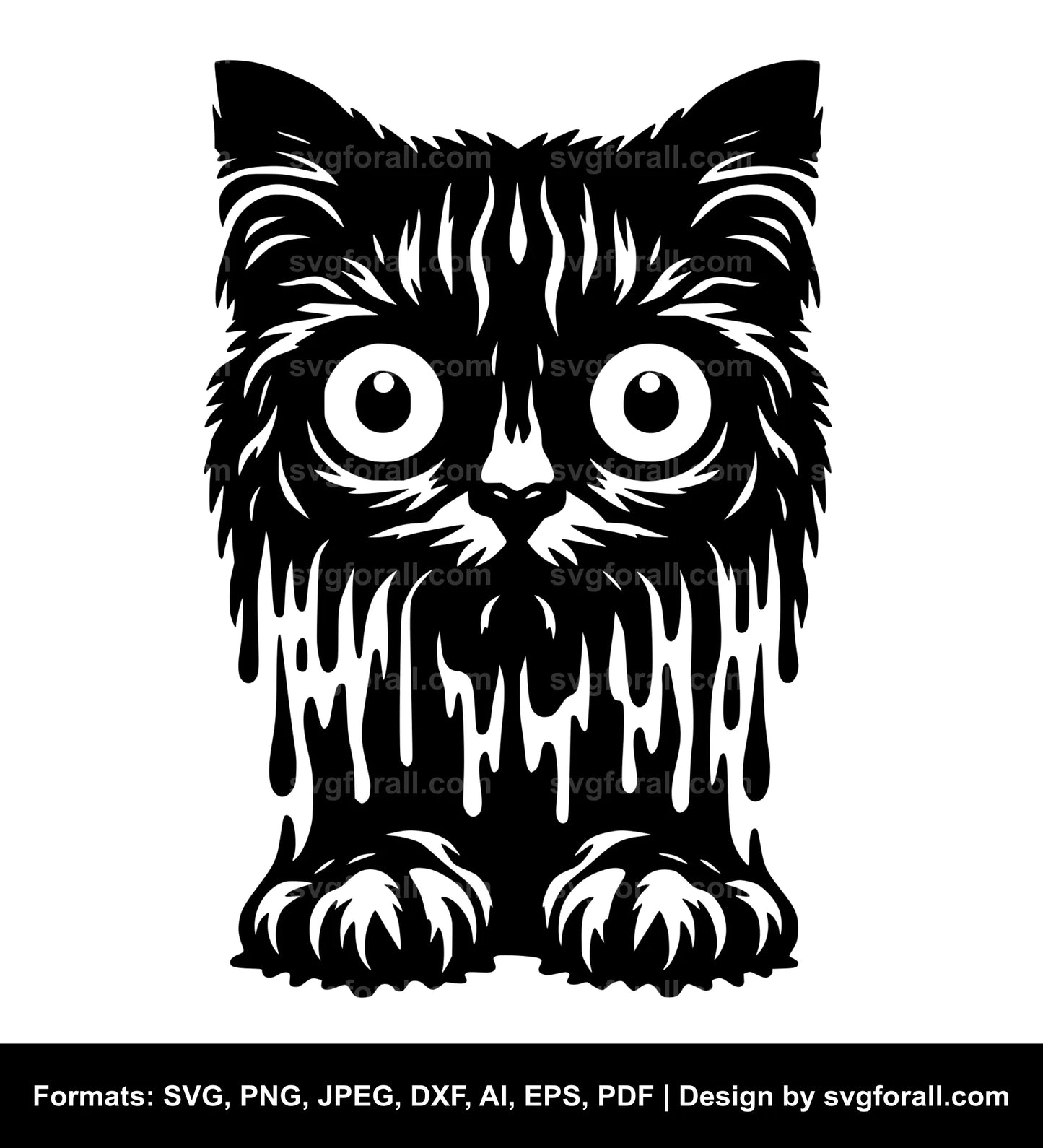 Horror Cat Cricut SVG