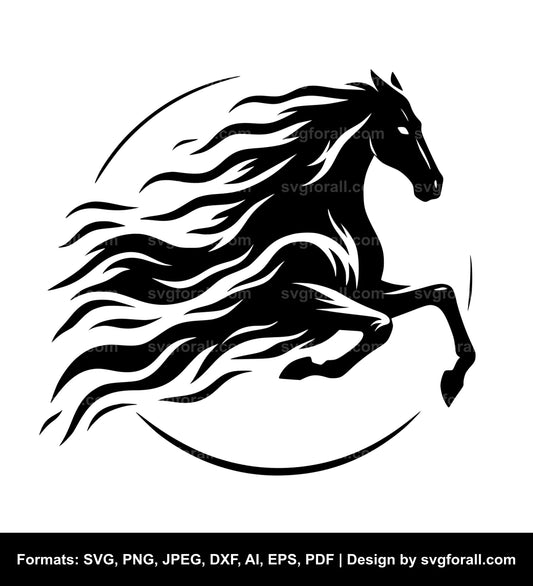 Horse Ghost SVG