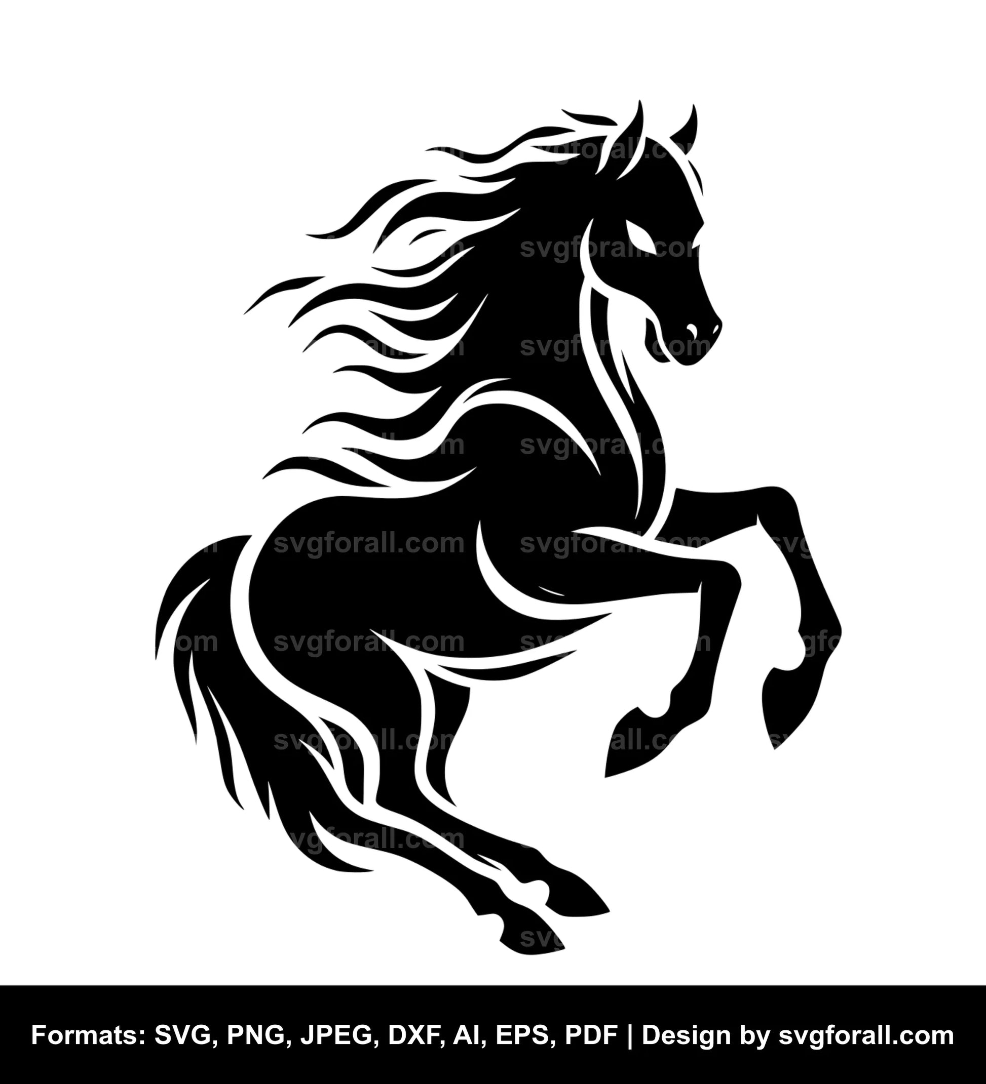 Horse Ghost SVG Download