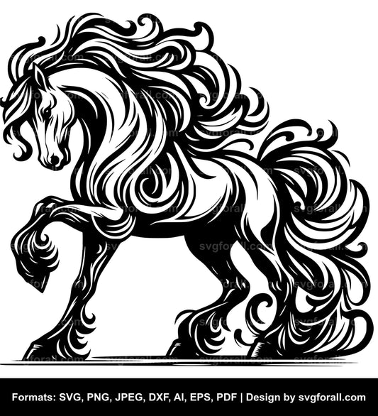 Horse SVG Clip Art