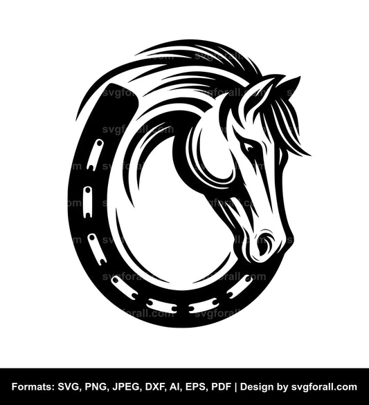 Horse Shoe Cricut SVG