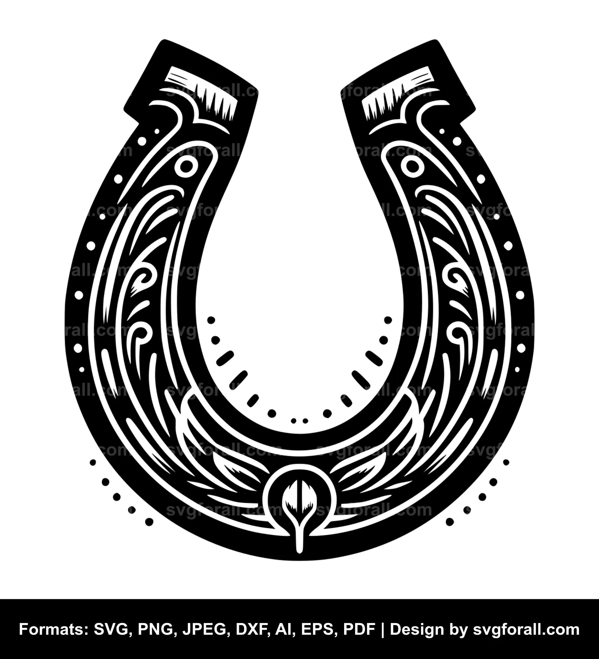 Horseshoe Cricut SVG