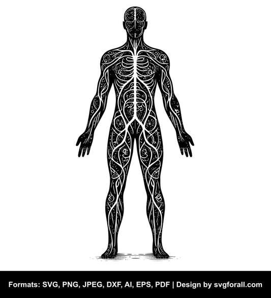 Human Body Black SVG