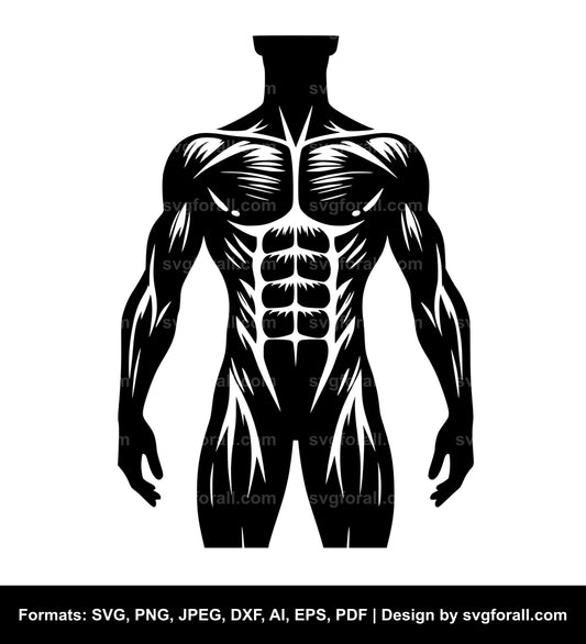 Human Body SVG File