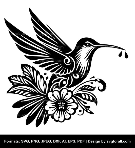 Humming Bird Cricut SVG