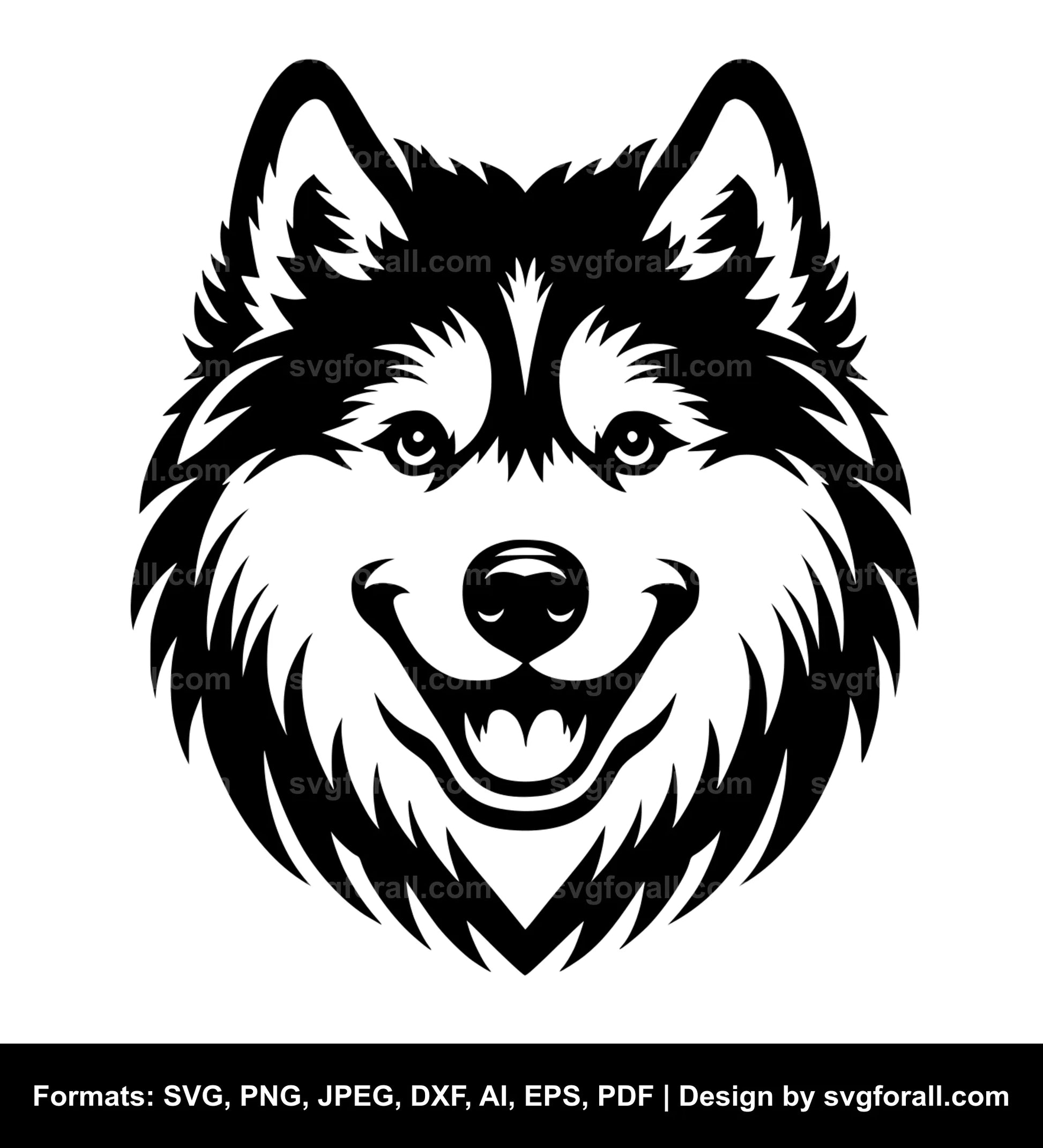 Husky Dog Cricut SVG