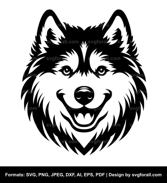 Husky Dog Cricut SVG