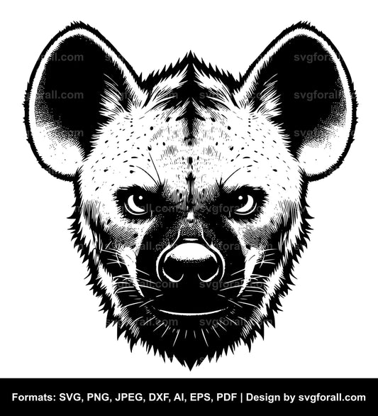 Hyena Clipart SVG