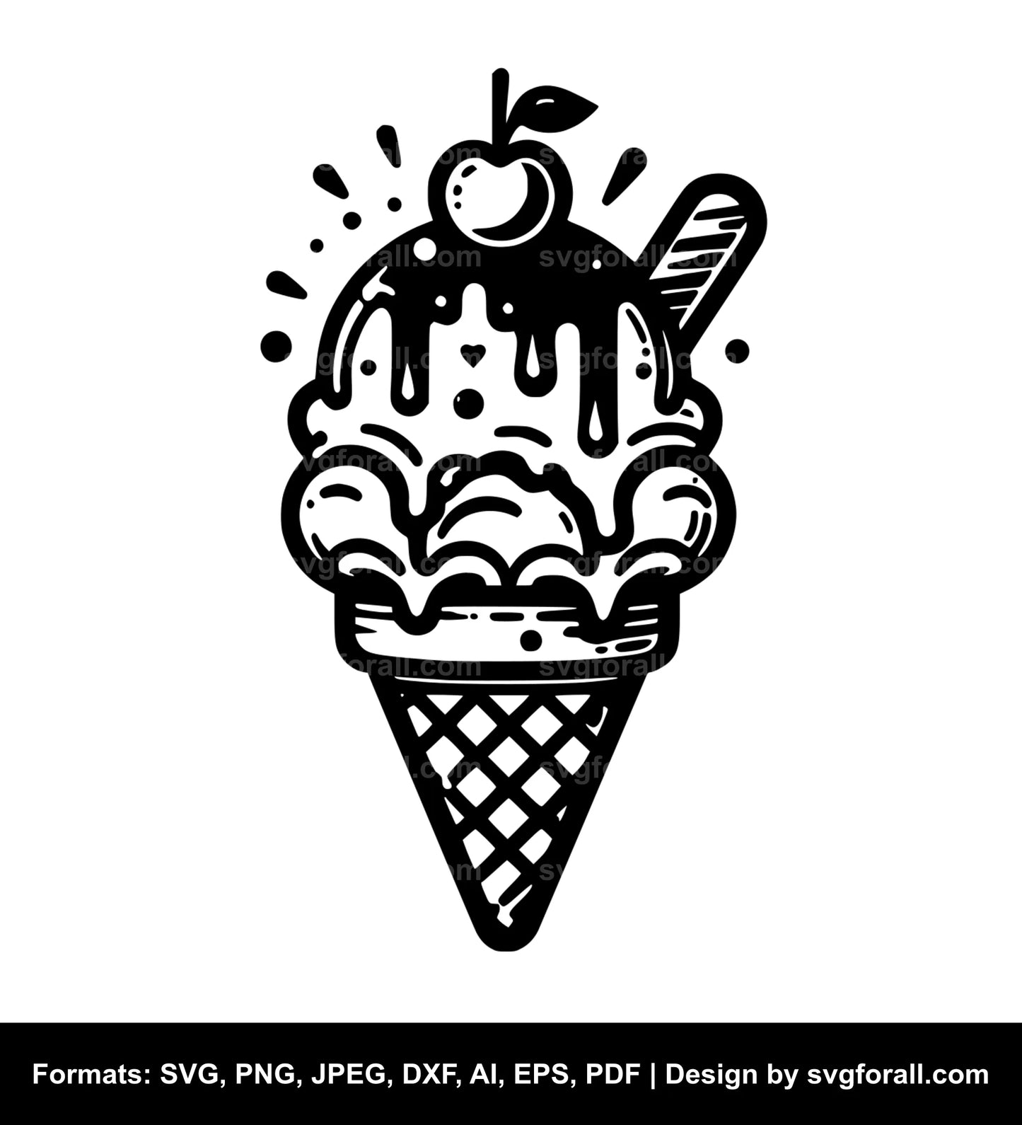 Ice Cream Cone SVG