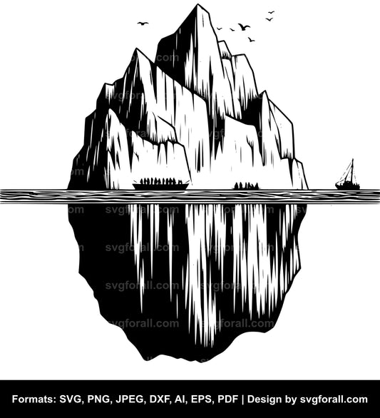 Iceberg SVG Design