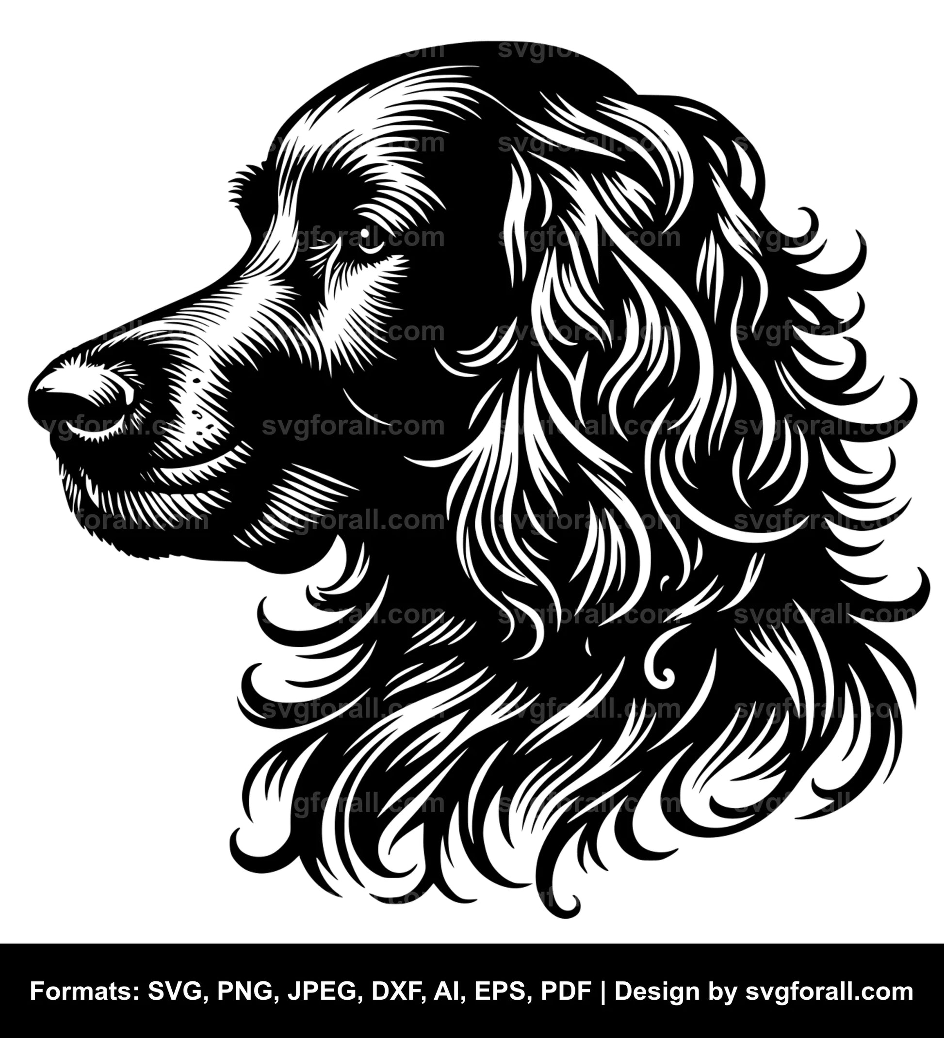 Irish Setter Dog SVG PNG