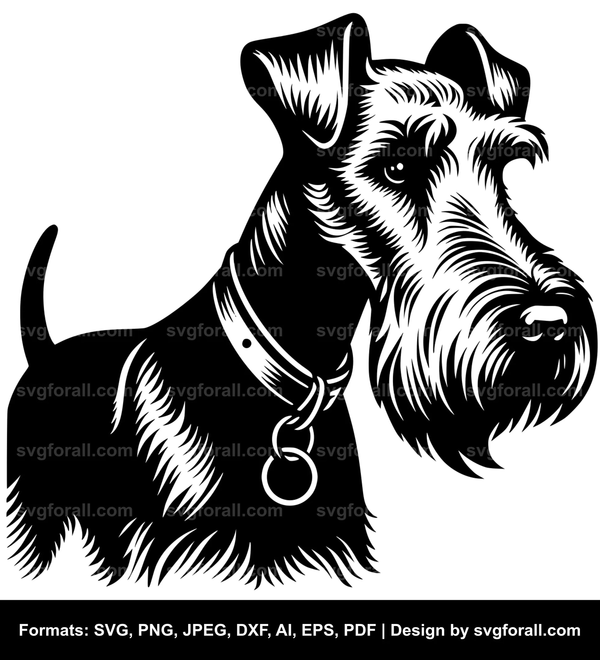 Irish Terrier Dog SVG File