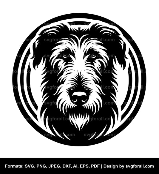 Irish Wolfhound Dog SVG