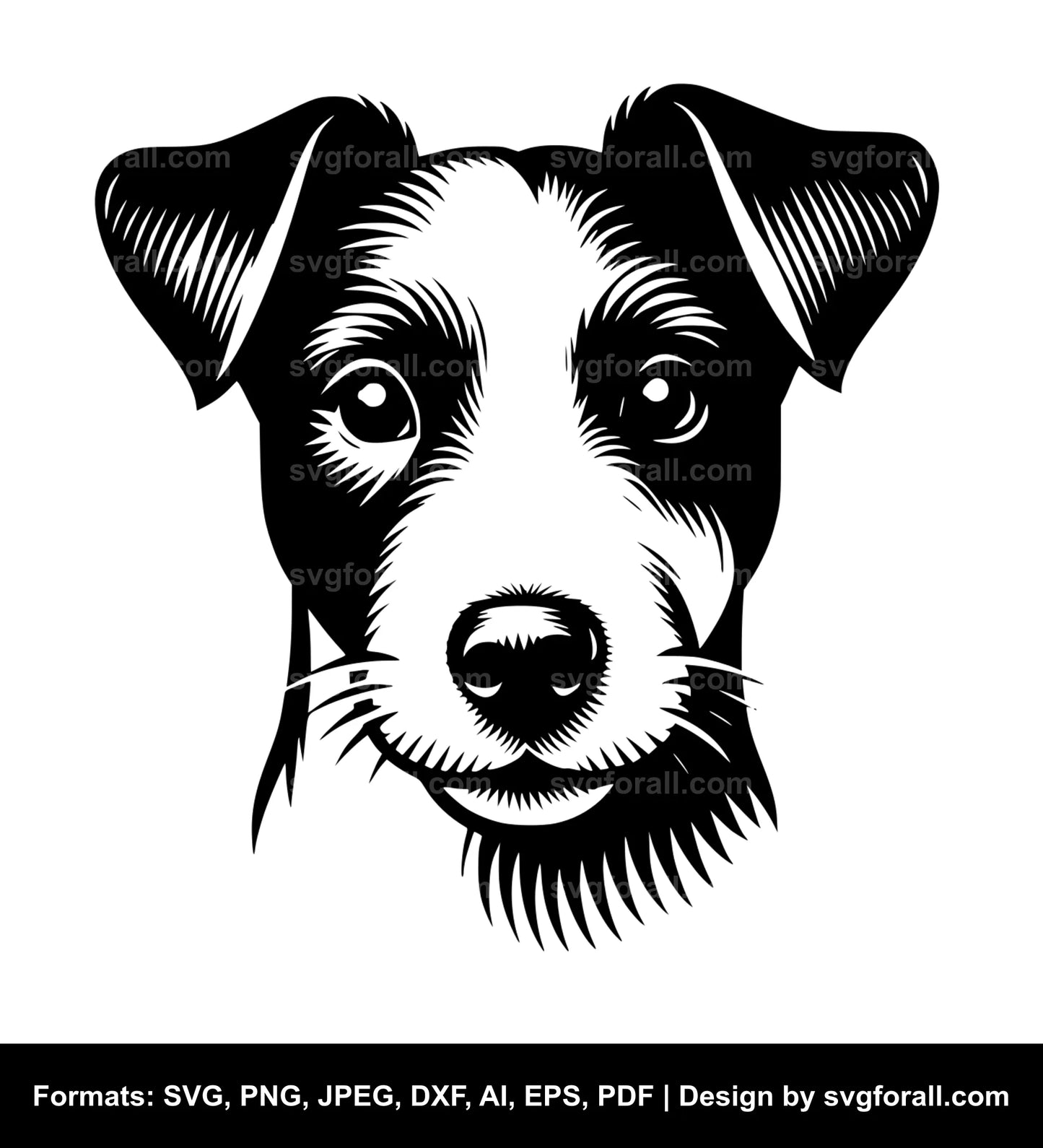 Jack Russell Terrier Dog Cricut SVG