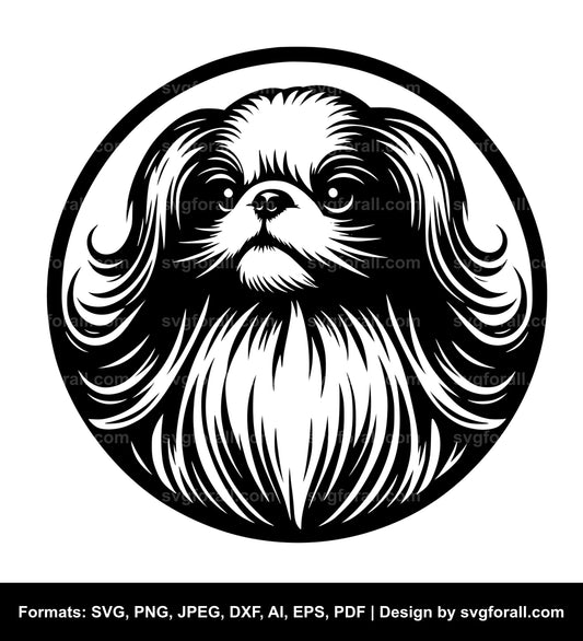 Japanese Chin Dog Cricut SVG