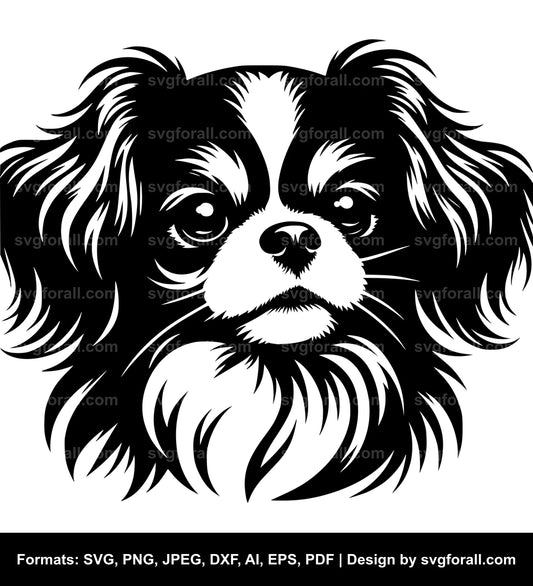 Japanese Chin Dog SVG