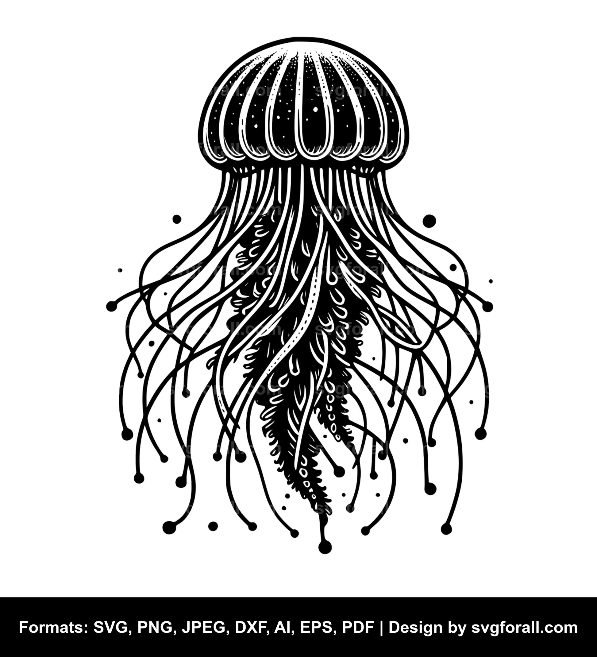 Jellyfish SVG Download