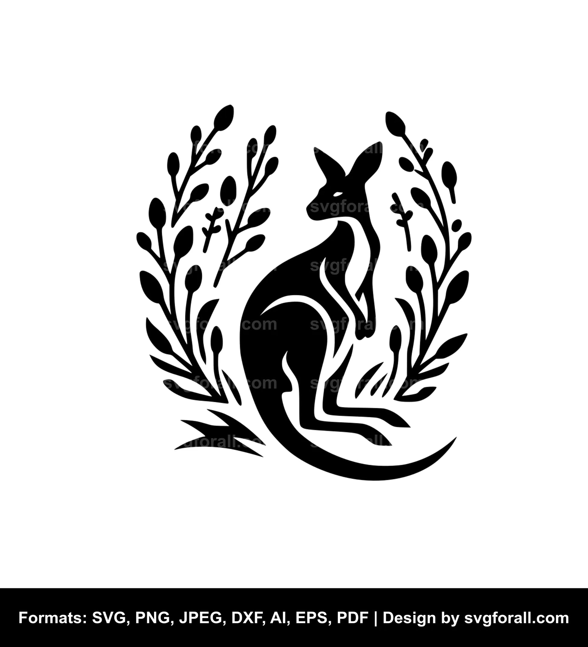 Kangaroo SVG File