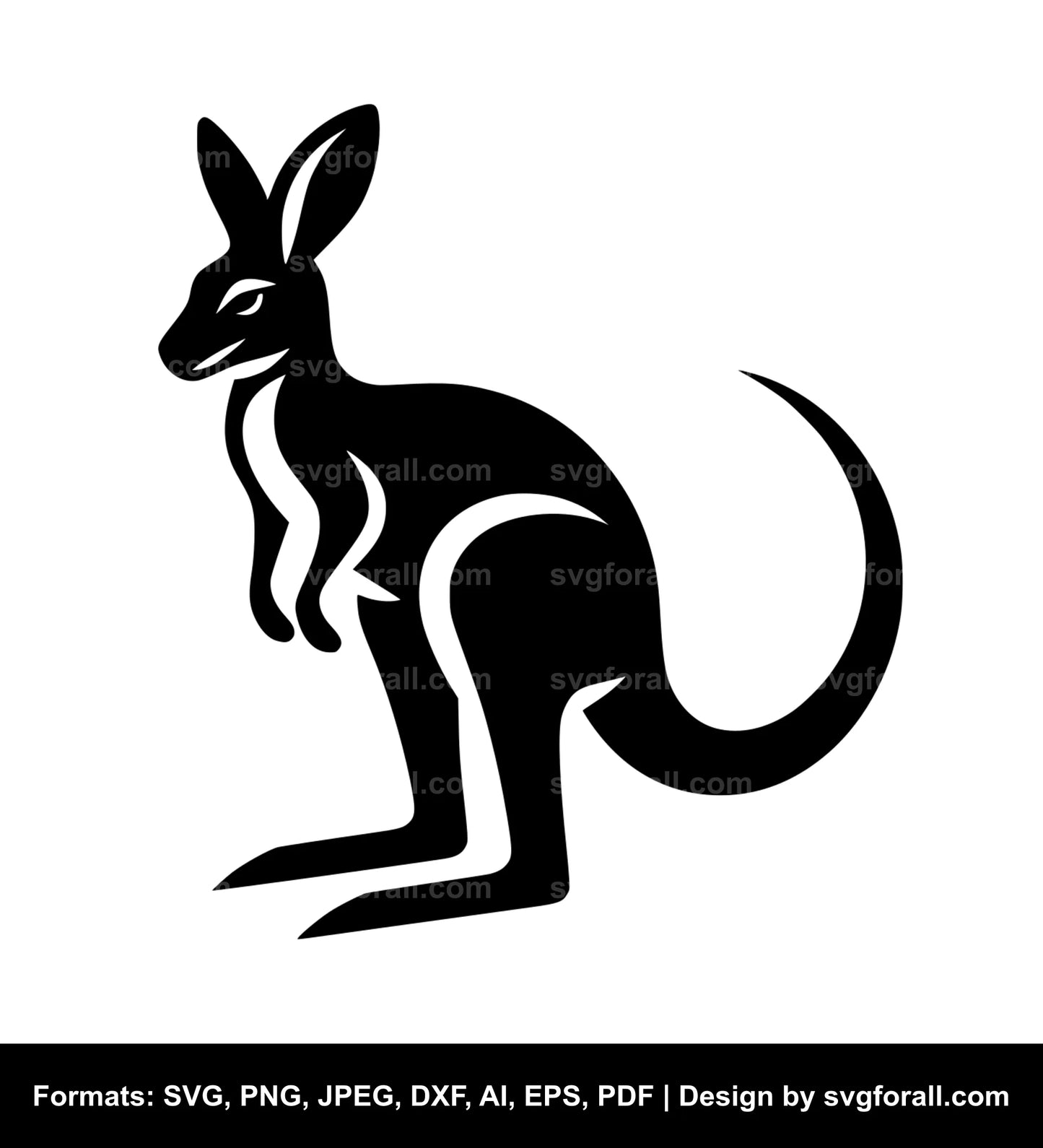 Kangaroo Vector SVG