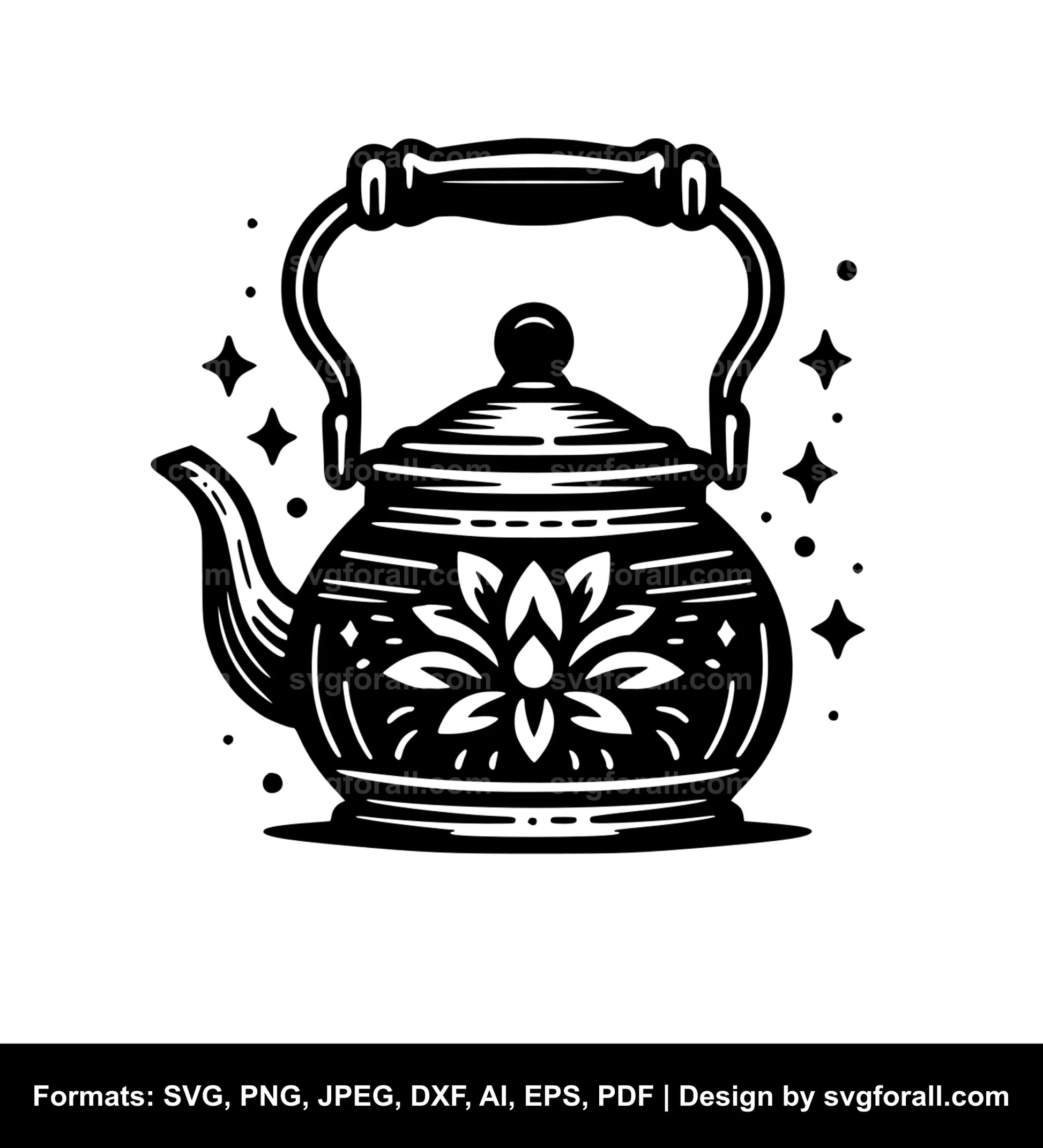 Kettle SVG Design