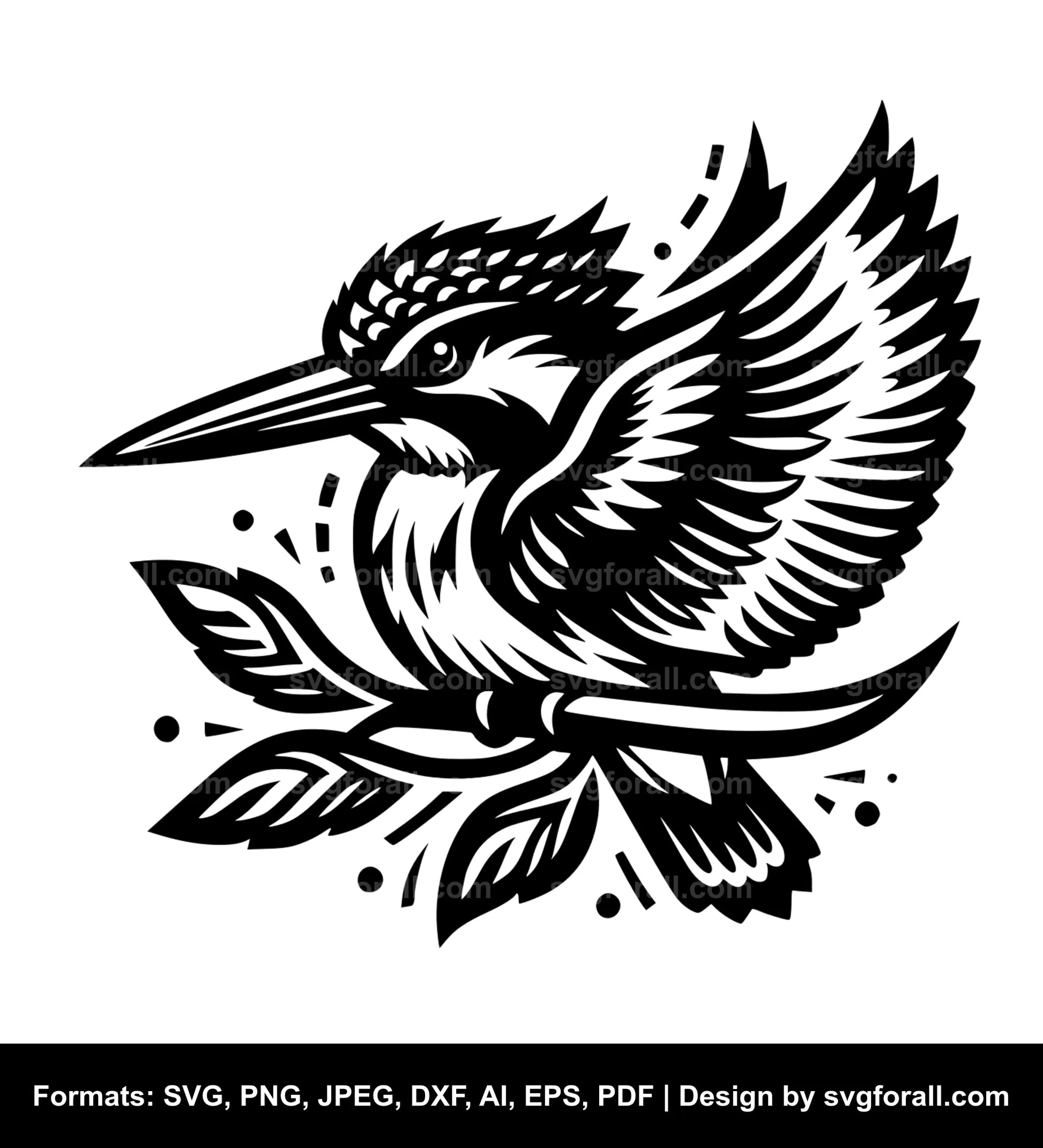 Kingfisher SVG File