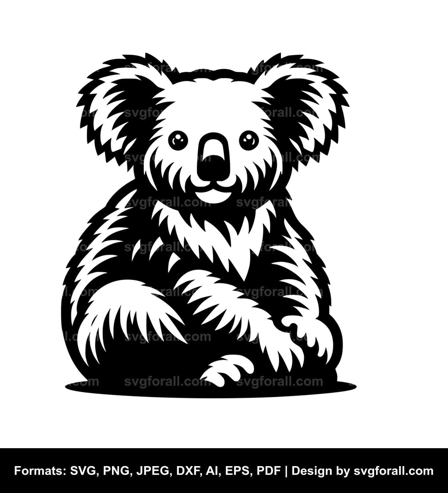 Koala SVG PNG Image