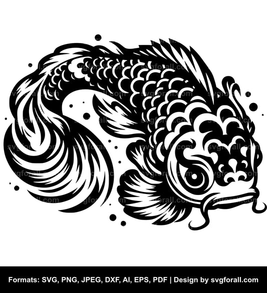 Koi Fish SVG