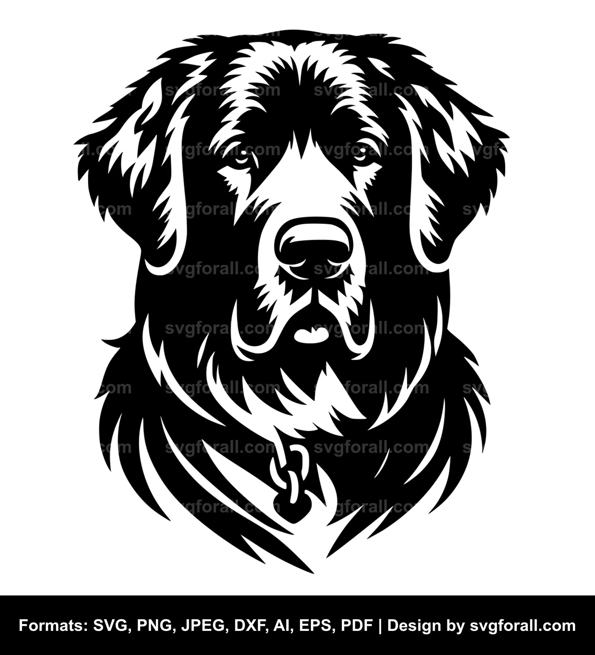 Kuvasz Dog SVG File