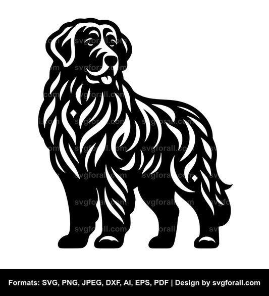 Kuvasz Dog SVG PNG