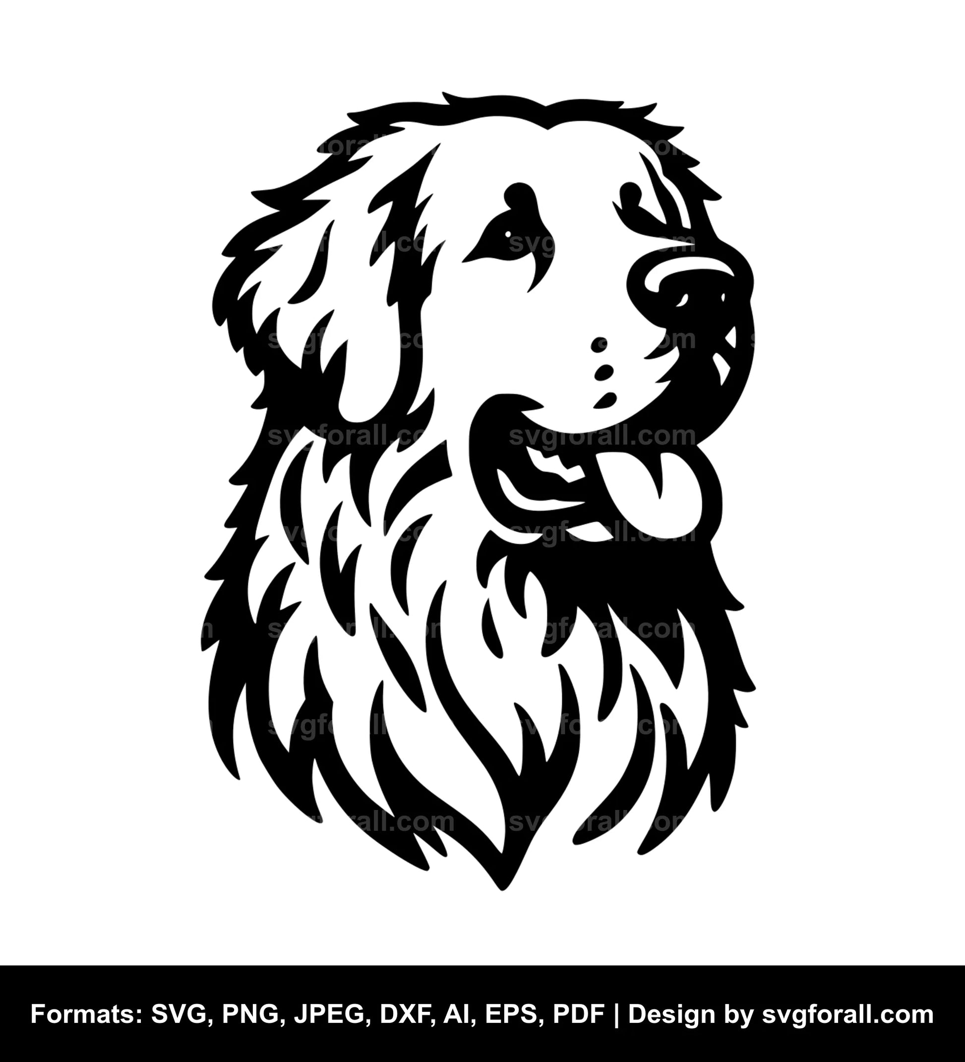 Kuvasz Dog Vector SVG