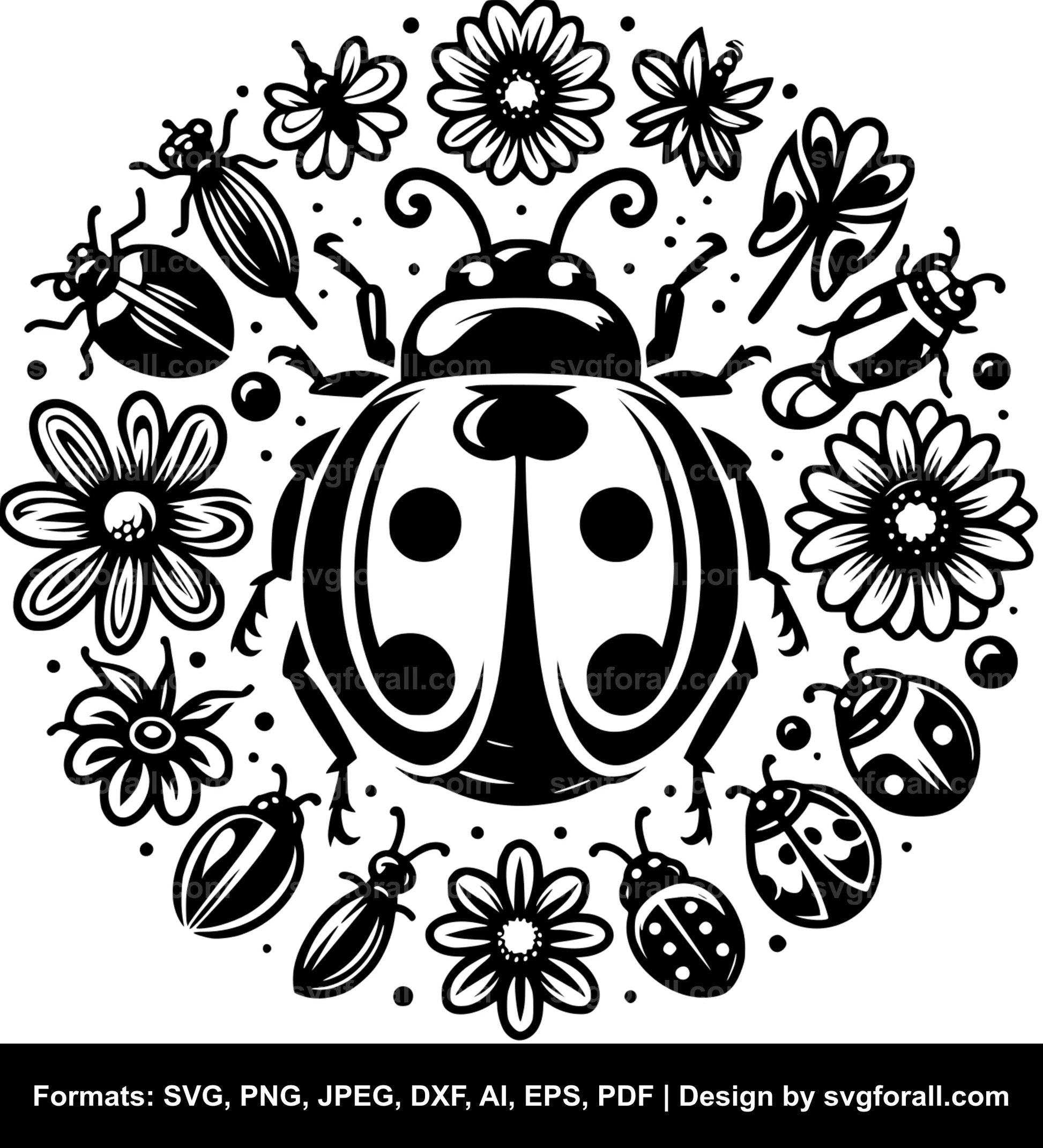 Ladybug SVG File