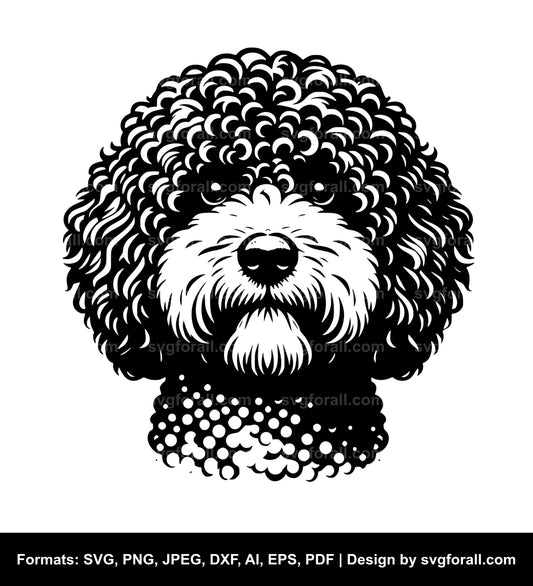 Lagotto Romagnolo Dog Cricut SVG