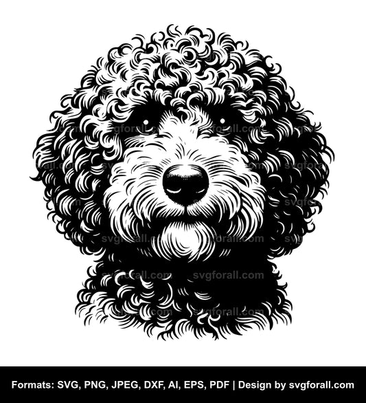 Lagotto Romagnolo Dog SVG File