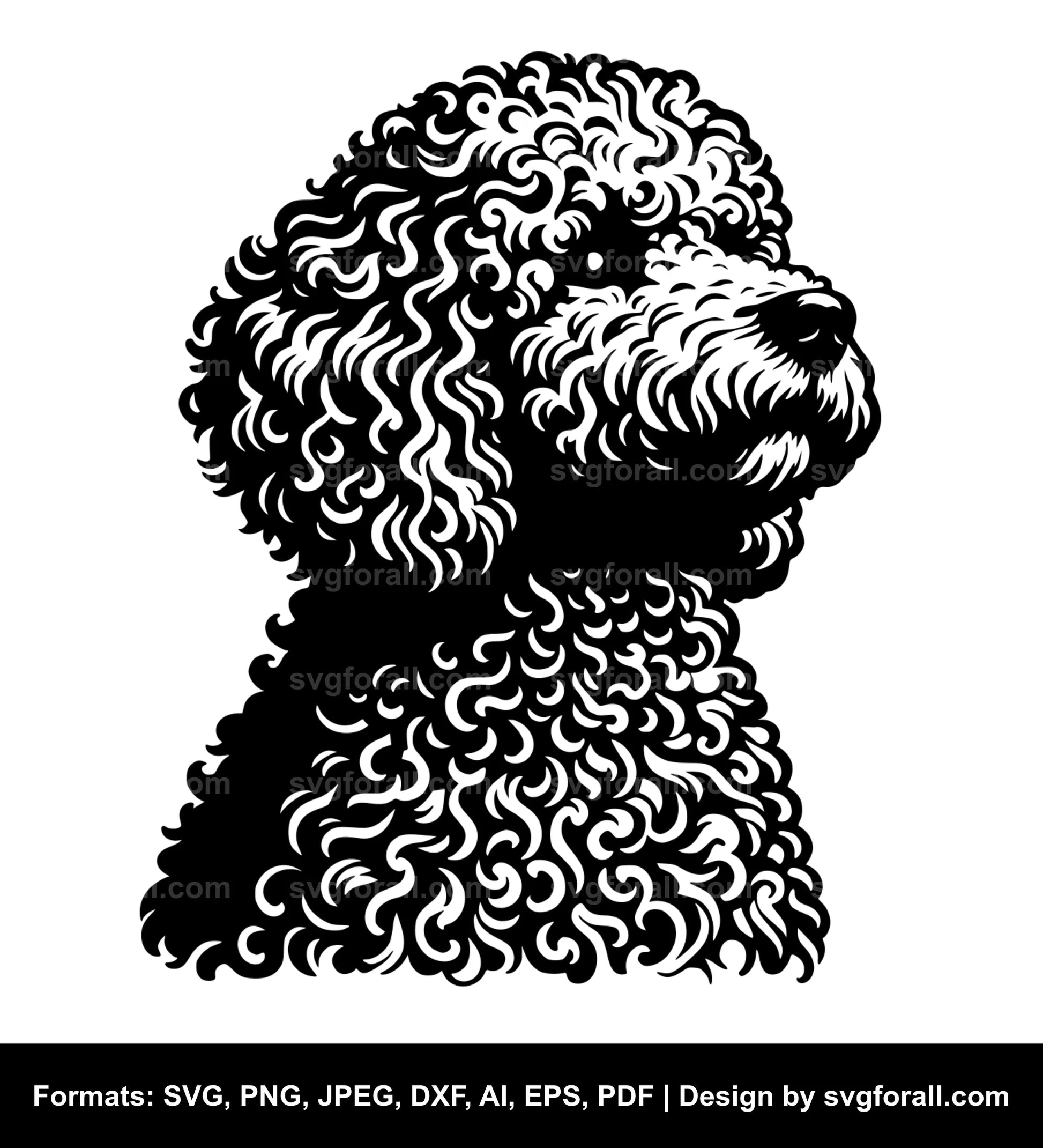 Lagotto Romagnolo Dog SVG PNG