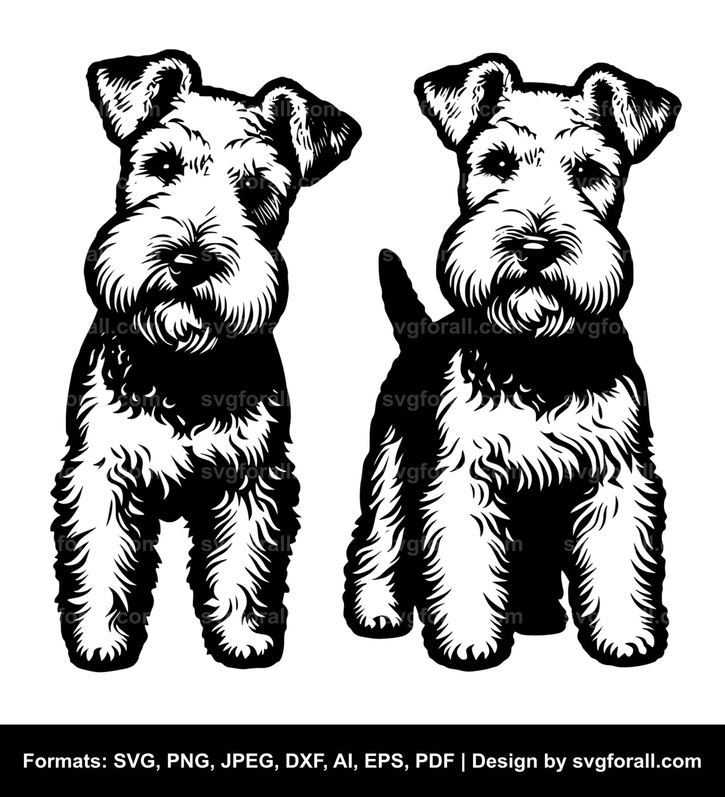 Lakeland Terrier Dog Cricut SVG