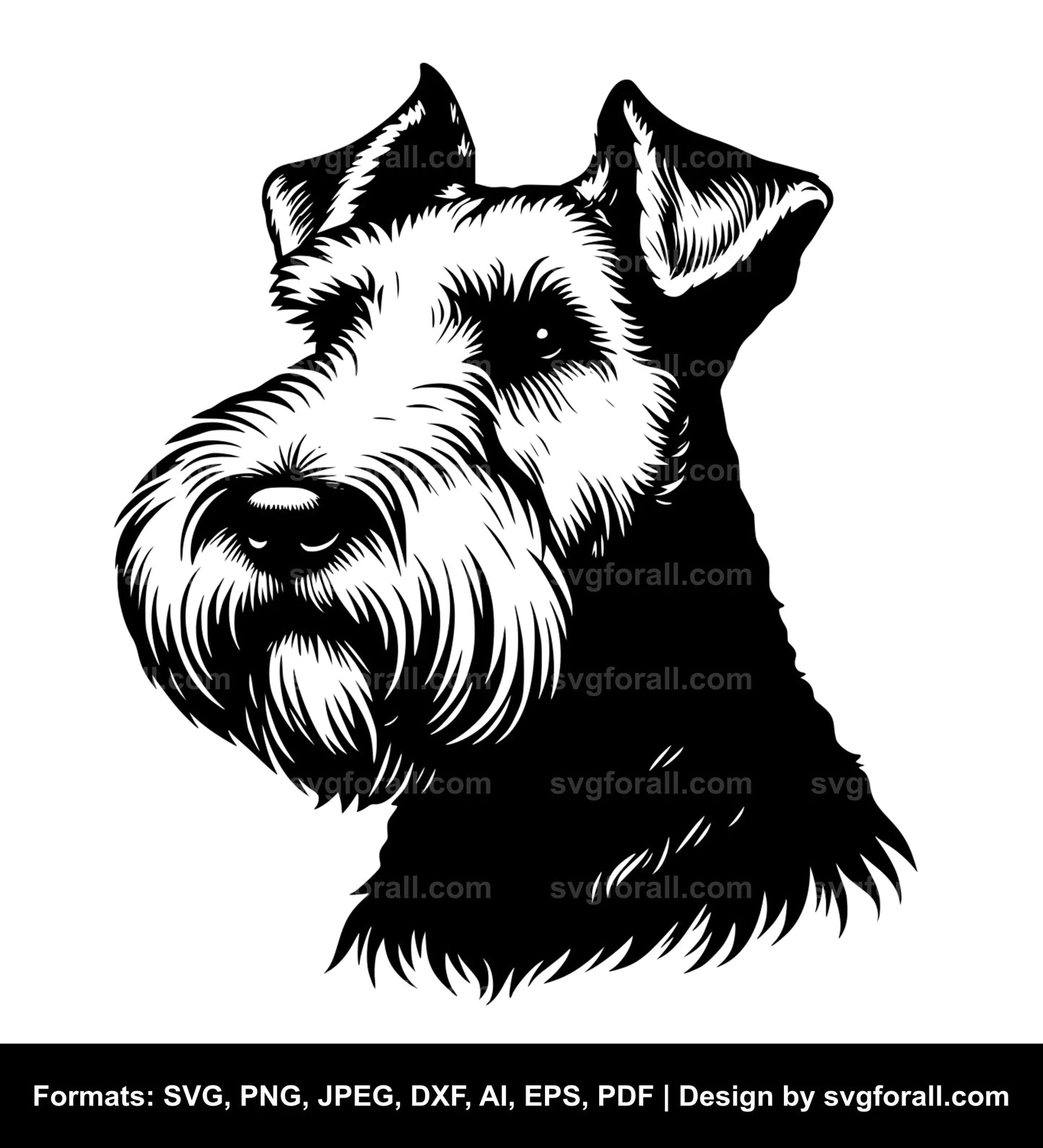 Lakeland Terrier Dog SVG