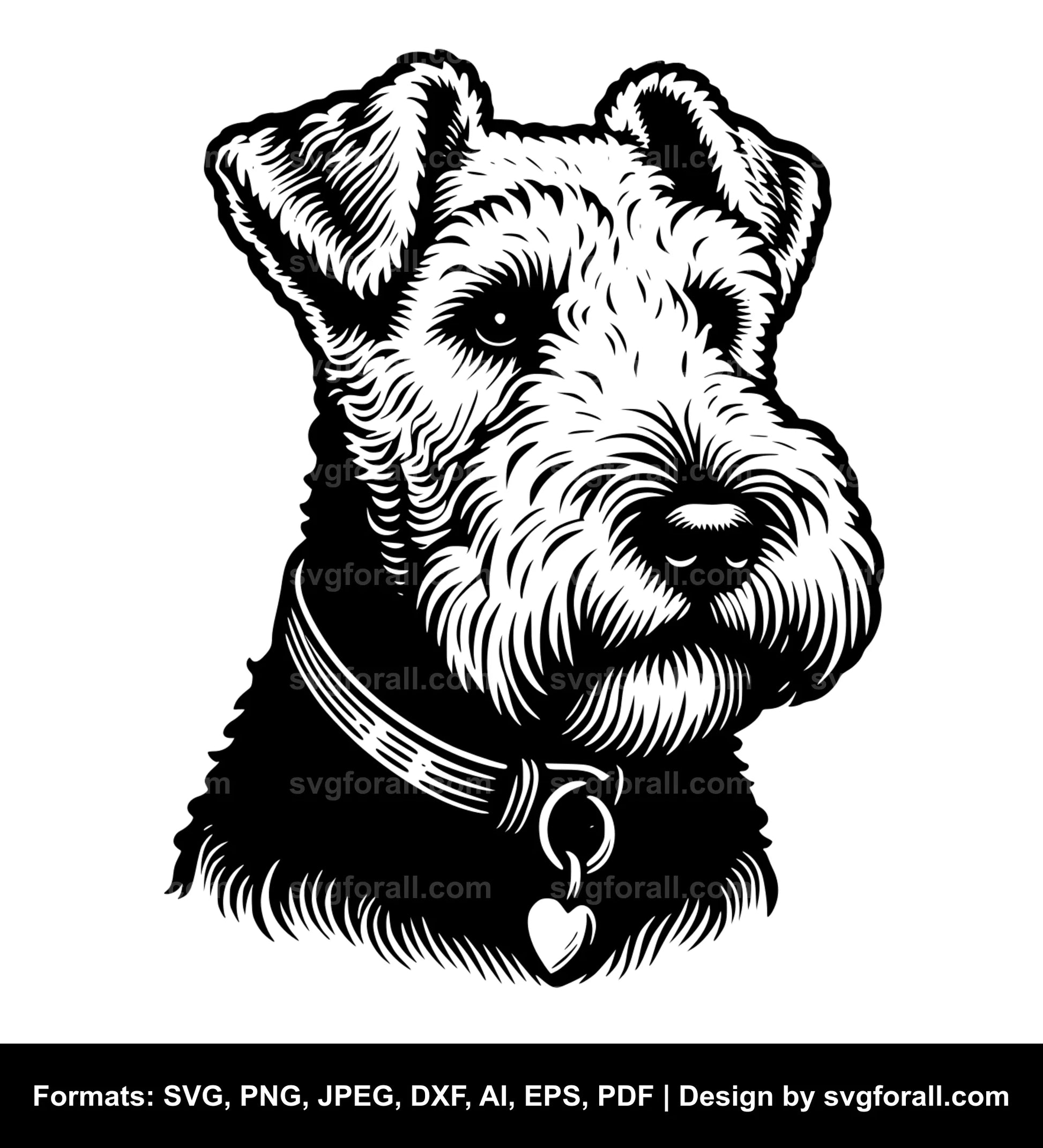 Lakeland Terrier Dog SVG File