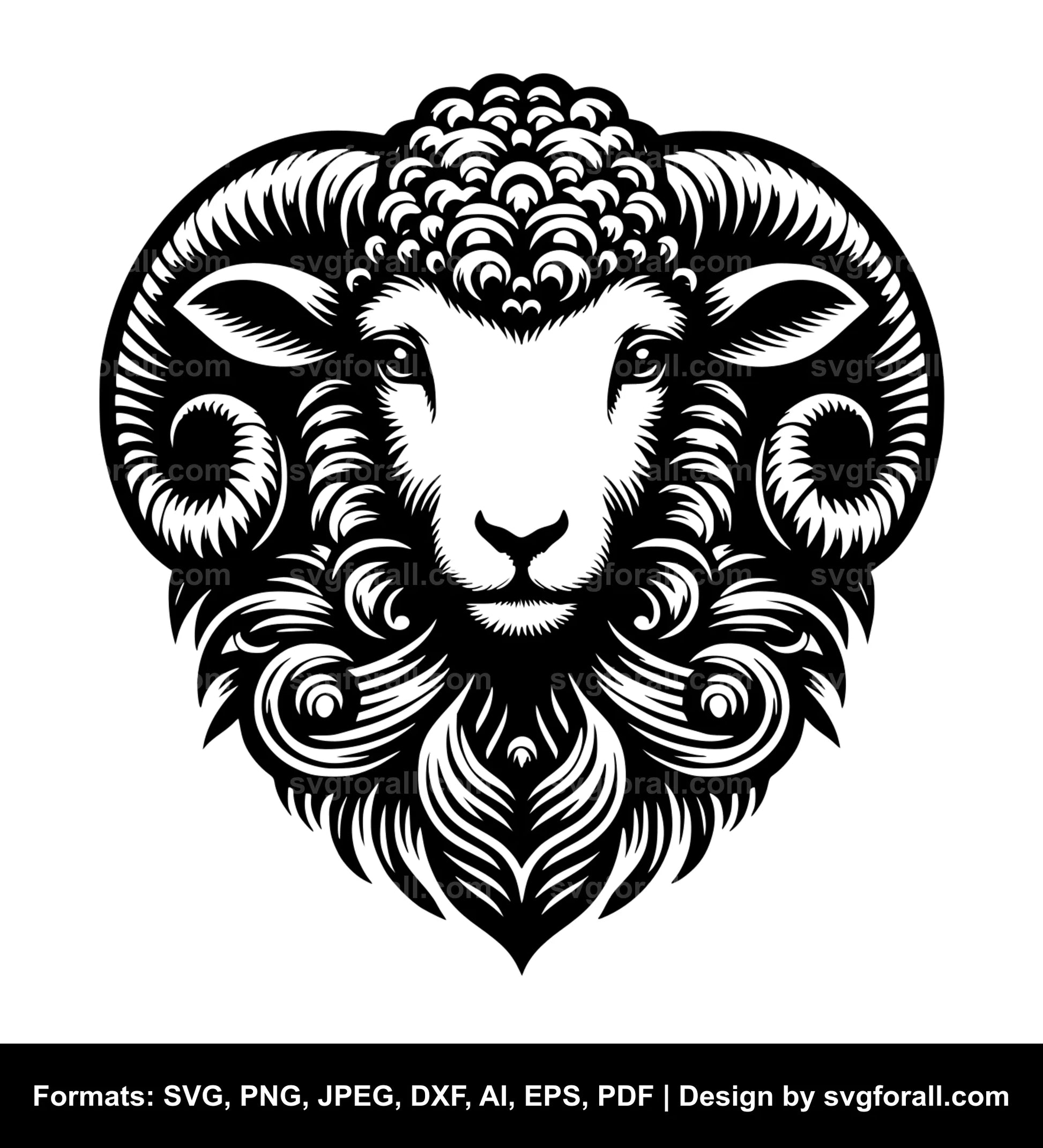 Lamb SVG Vector