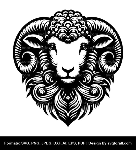 Lamb SVG Vector