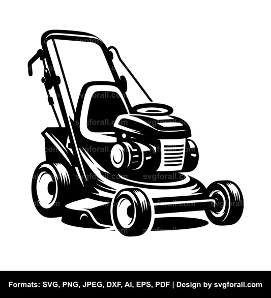 Lawn Mower SVG