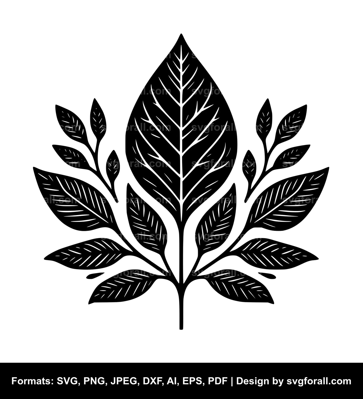 Leaf Cricut SVG