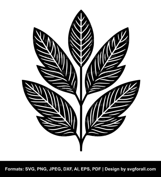 Leaf SVG Vector